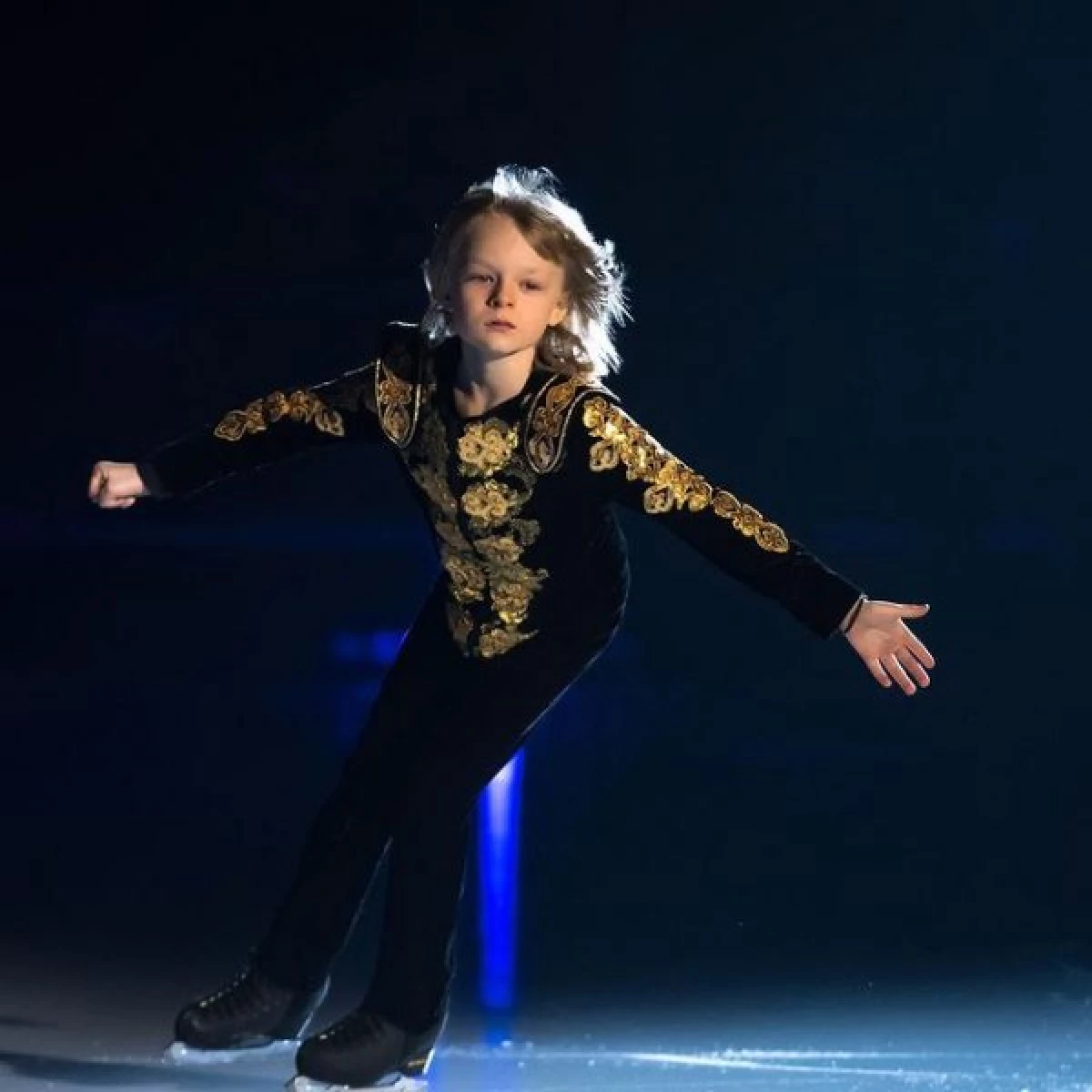 Erfolg Preis: 8-jähriger Sohn Plushenko verängstigte Fans-Video von ihrem Training 11046_3