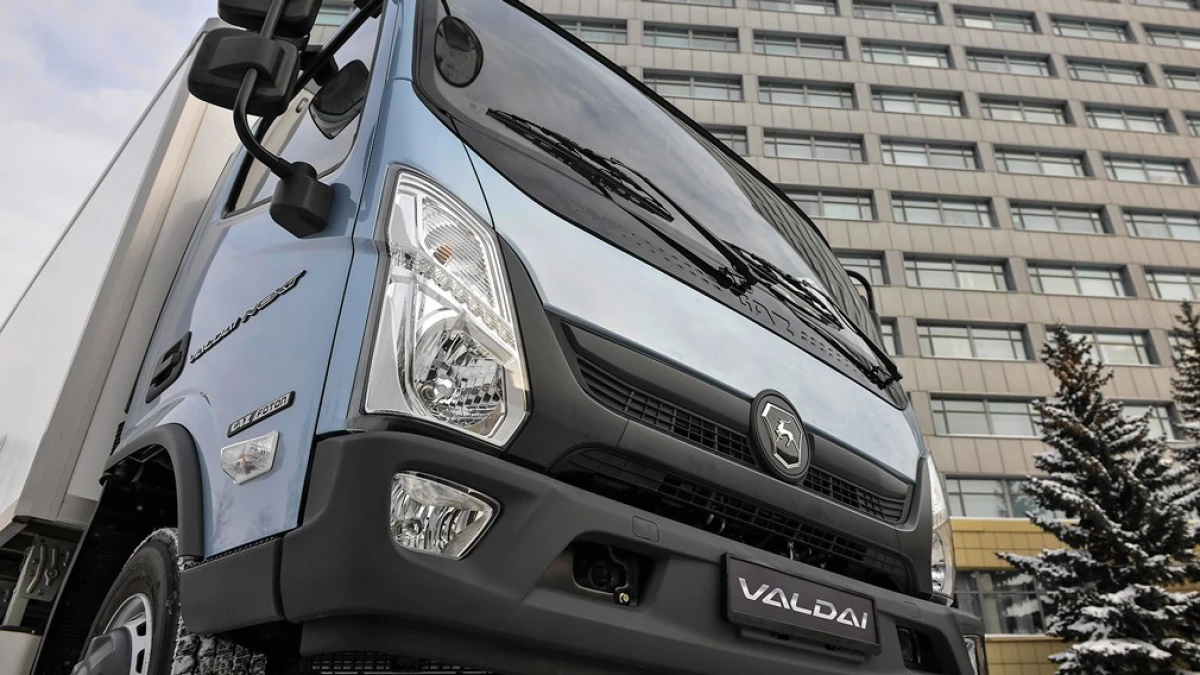 Gas thực vật ô tô bắt đầu sản xuất nối tiếp của chiếc xe tải mới "Valdai tiếp theo"