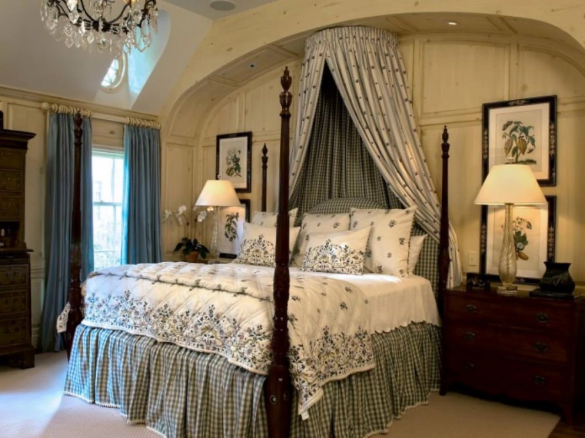 Карактеристике дизајна спаваће собе у стилу енглеског језика 12268_1