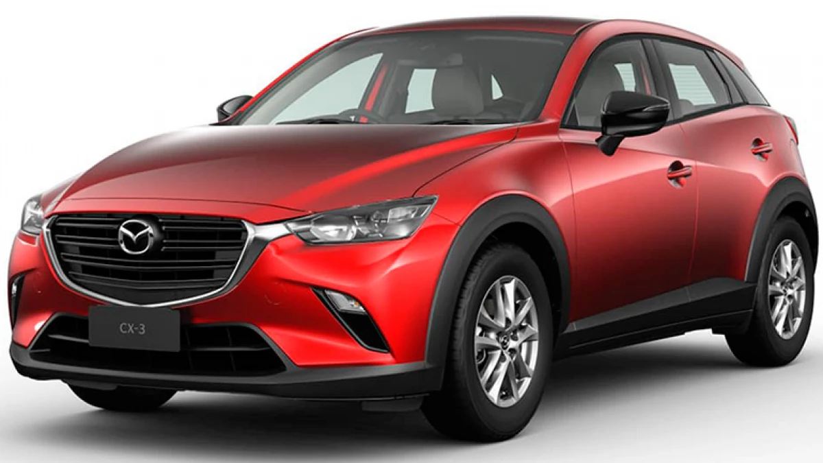 Mazda яңартылган Mazda cx-3 кроссовер 13085_1