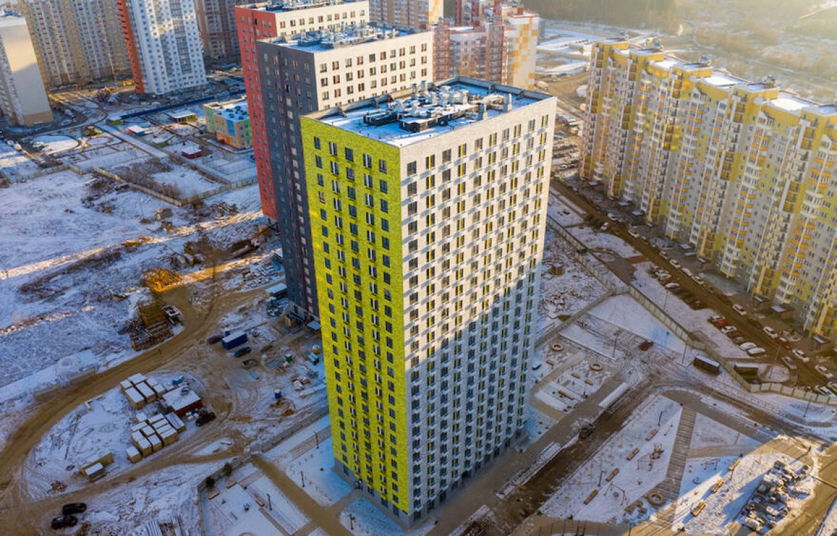 Uuel aastal ehitab Moskva rohkem maja kui 2020. aastal. Ostjad ei piisa kõigile, võtma eksperdid 13621_1