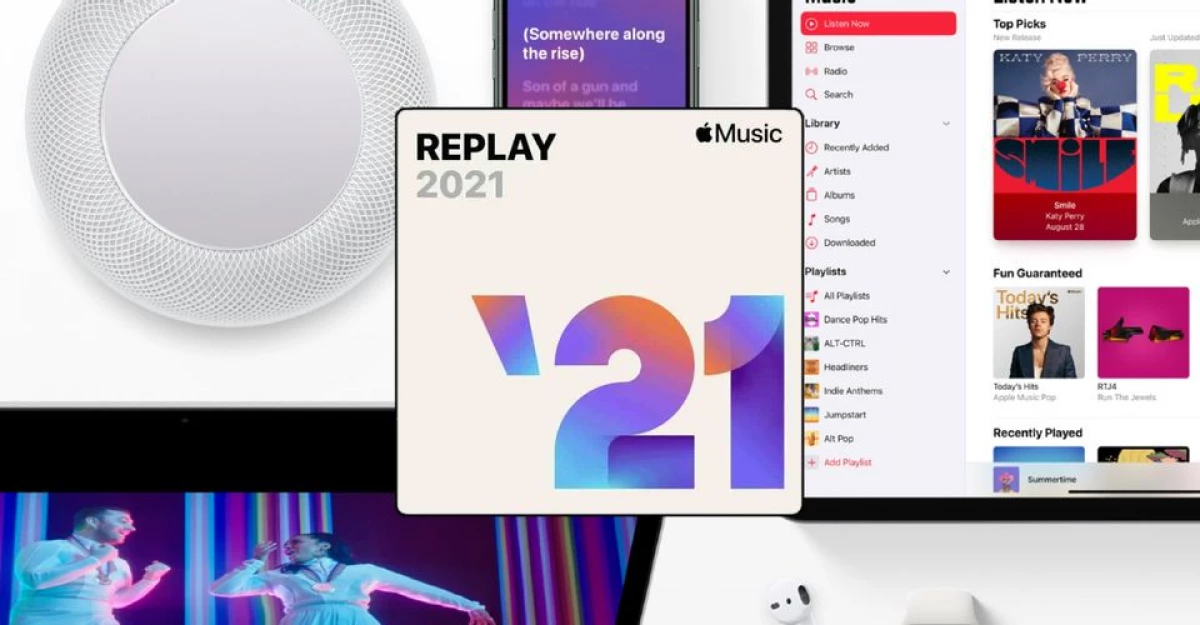 วิธีการค้นหาและใช้เพลย์ลิสต์ Apple Music Replay 2021 14119_1
