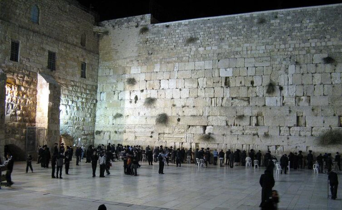 Onko huutavan Jerusalemin seinän toiveet? 14190_5