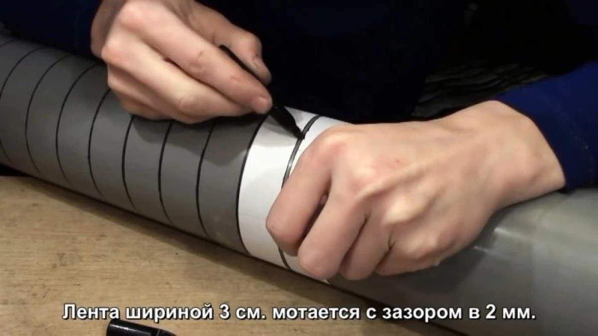 How to make corrugated sleeves from PET bottles and food films 14536_4