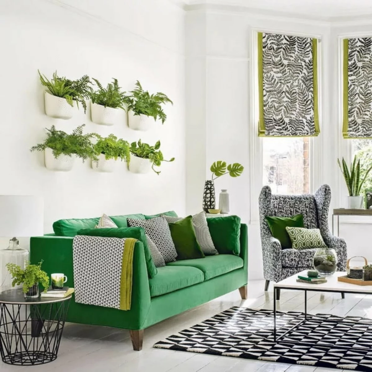 15 millors idees per a les parets de la sala d'estar sobre el sofà 15064_31