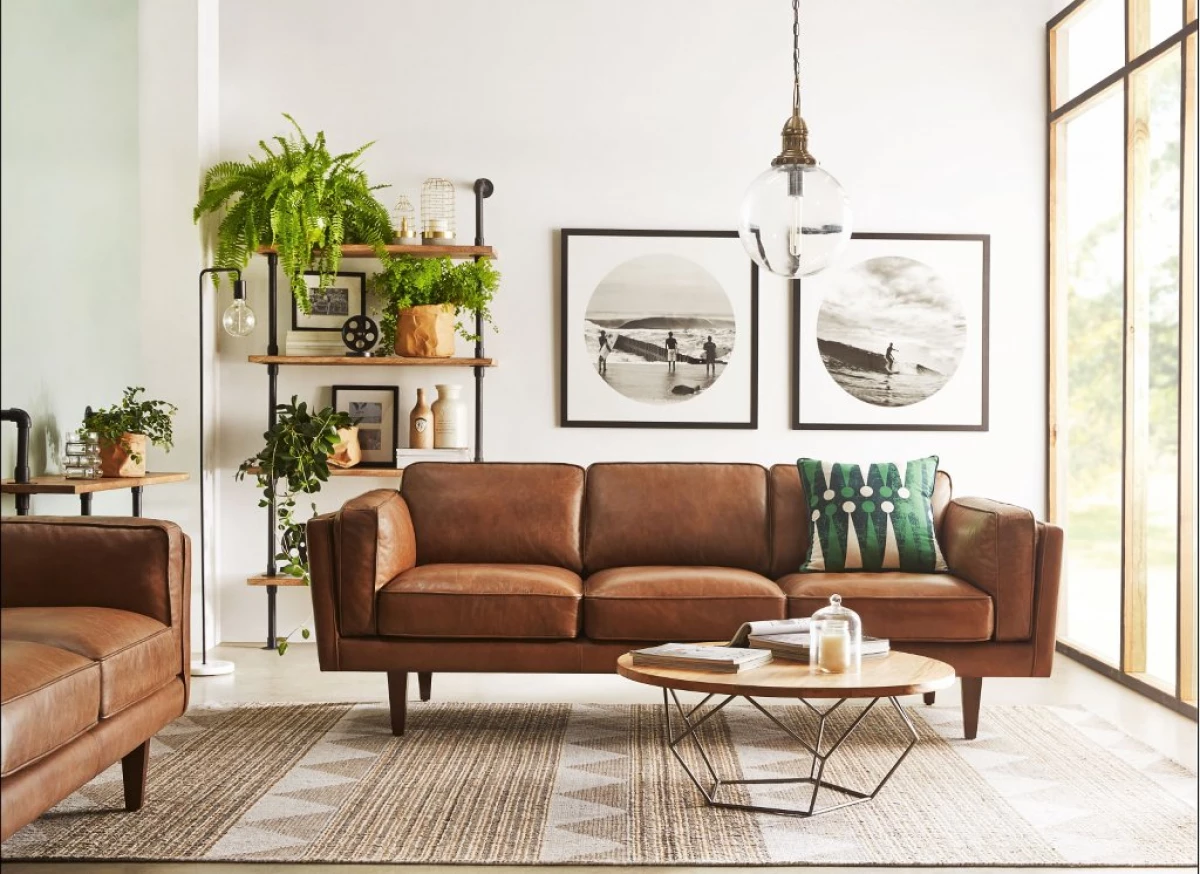 15 millors idees per a les parets de la sala d'estar sobre el sofà 15064_43