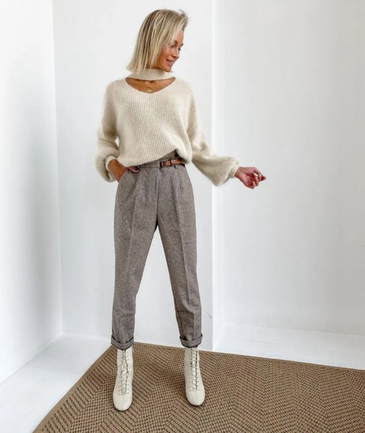 Модни зимни панталони 2021: Стилни модели за безупречно изображение 15609_10