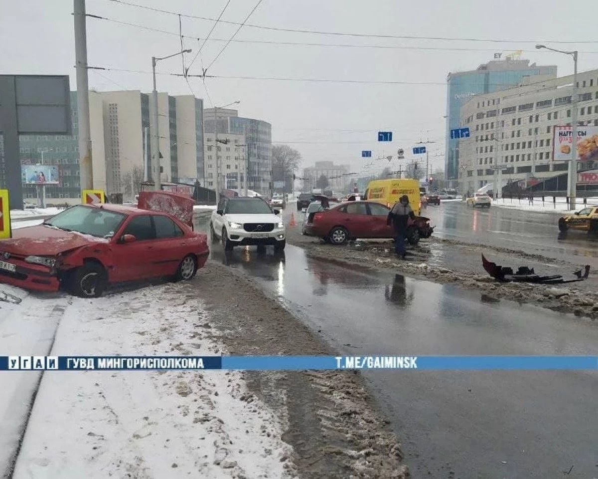 In Minsk again winter. Situation on the road 16338_7