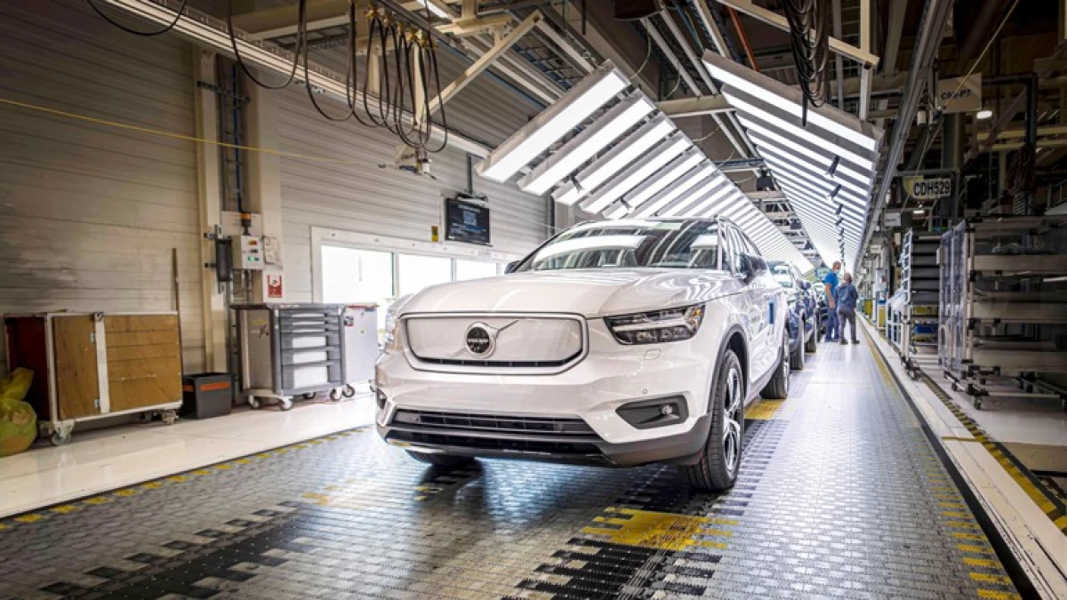 Volvo voitures tripler des véhicules électriques à Gand 17106_1