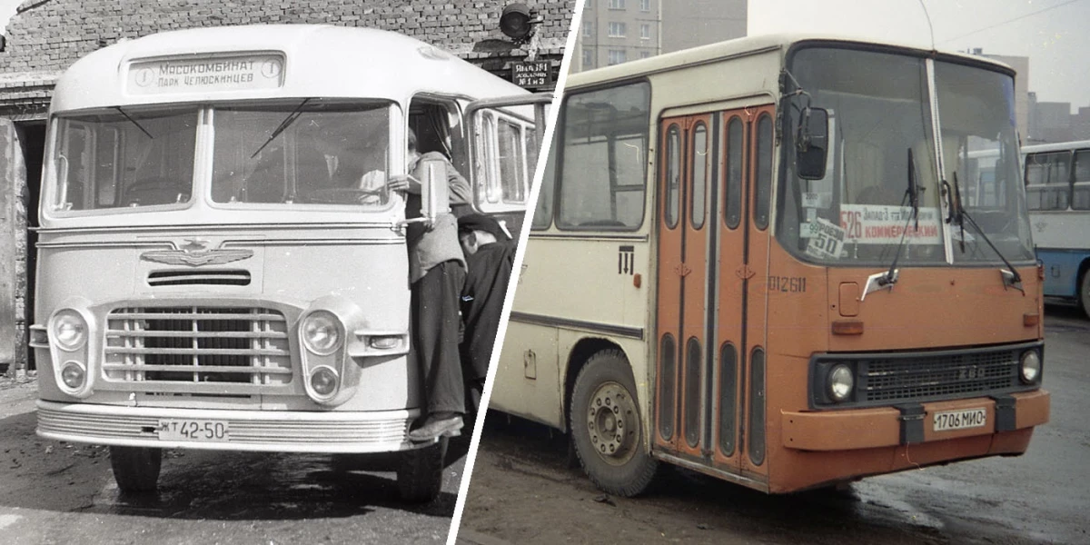 Hongaars, maar familieleden. Denk aan de geschiedenis van de stadsbussen van Ikarus in Minsk 17167_1