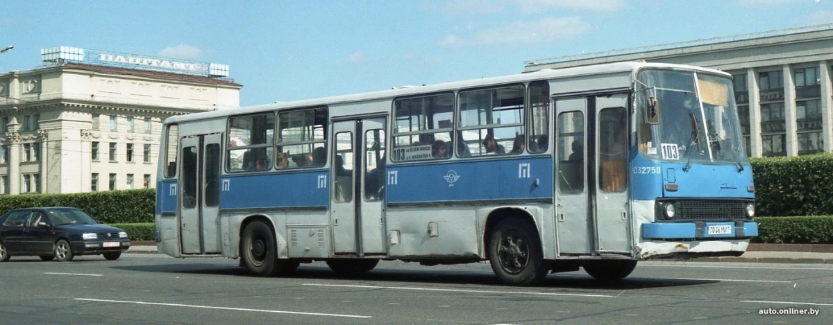 Mađarski, ali rodbina. Zapamtite povijest ikarus gradskih autobusa u Minsku 17167_10