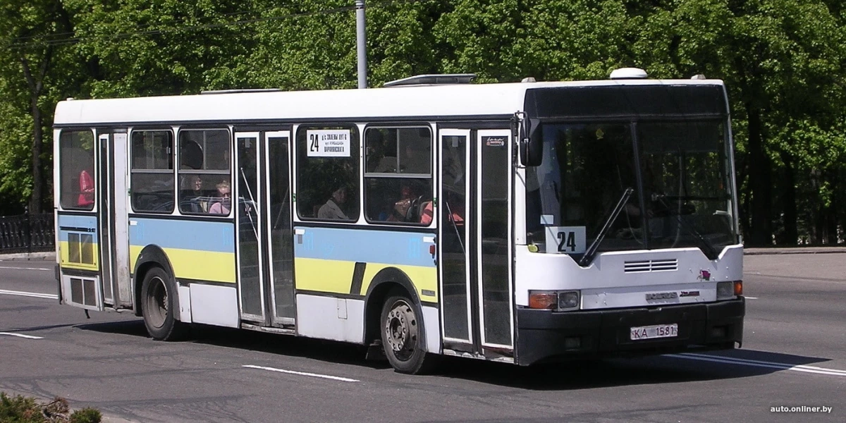 Madžarski, vendar sorodniki. Zapomni si zgodovino mestnih avtobusov Ikarus v Minsku 17167_17