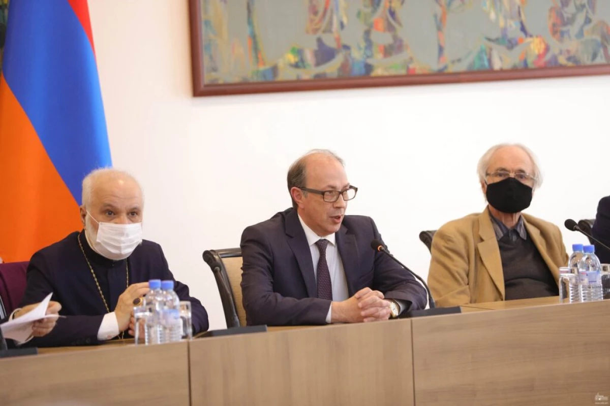 La primera reunión de la Comisión de Diplomacia Cultural tuvo lugar en Armenia.