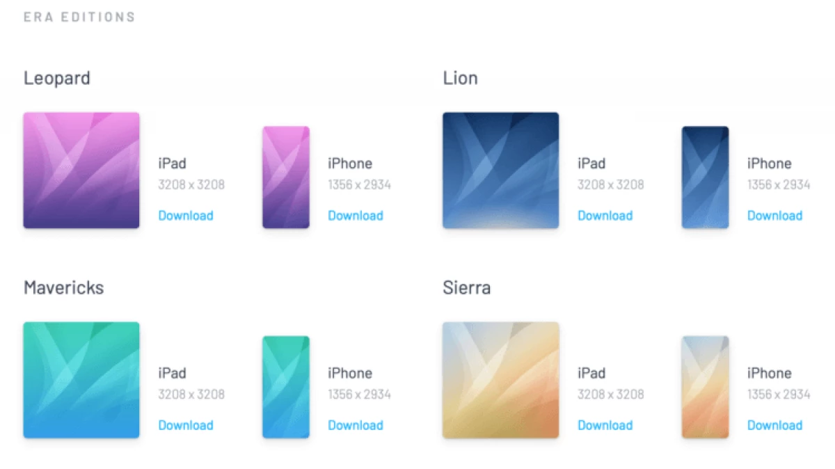 Solo mire estos fondos de pantalla geniales para iPhone y iPad en Mac OS X Style 18824_2