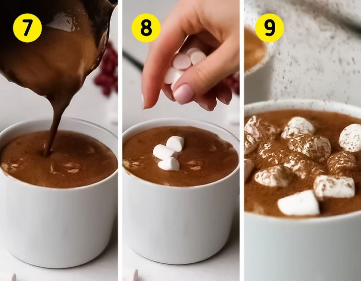 4 mënyra për të përgatitur një filxhan çokollatë të shijshme të nxehtë 19003_4