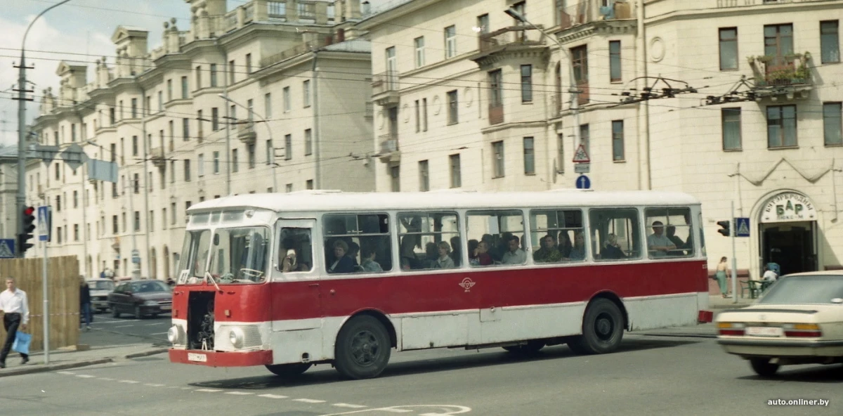 Նրանք լքեցին Մինսկի փողոցները: Հիշեք քաղաքային ավտոբուսները Լազ, Լիա եւ նրանց «գործընկերները» 19010_4