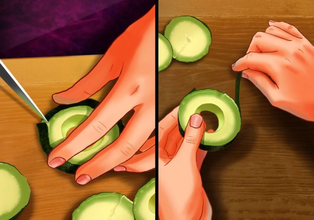Hoe snijd je avocado: 2 manieren 19323_13