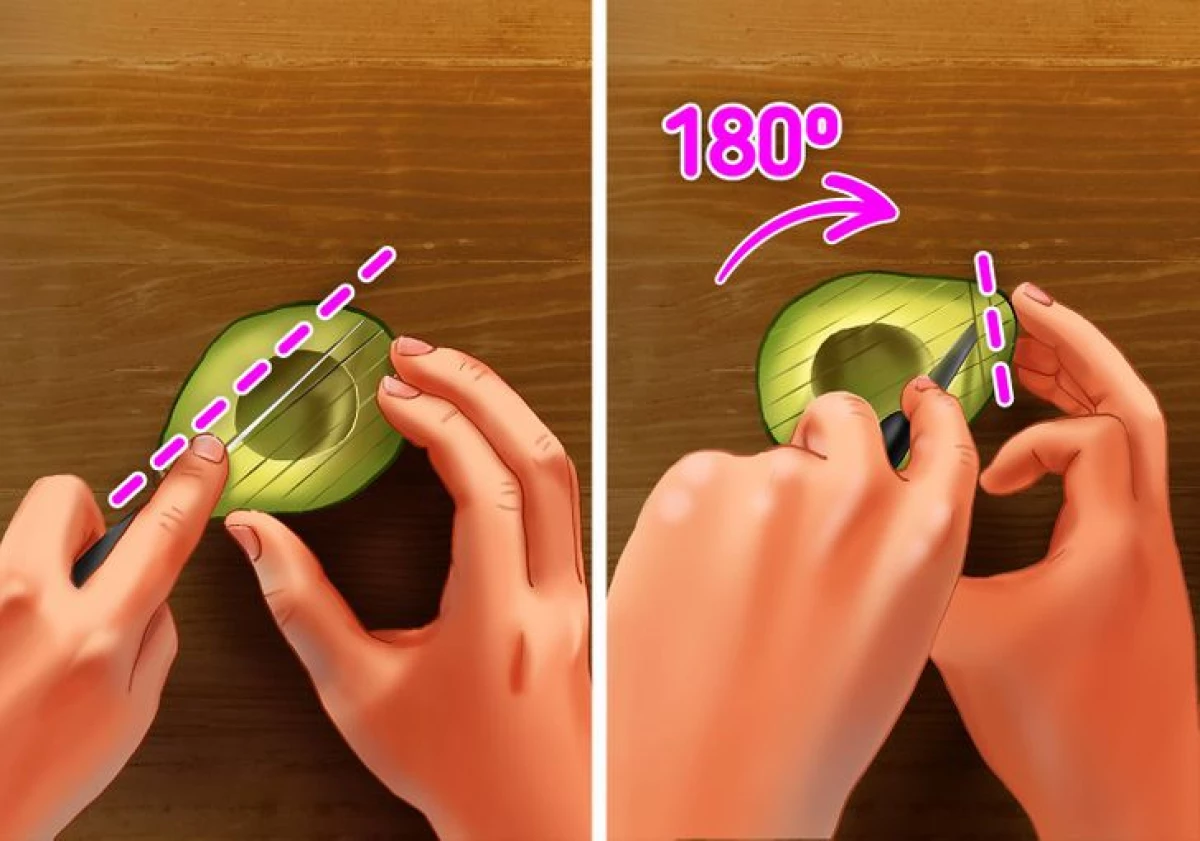 Hoe snijd je avocado: 2 manieren 19323_7