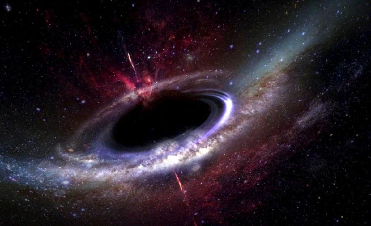Black hole movement.
