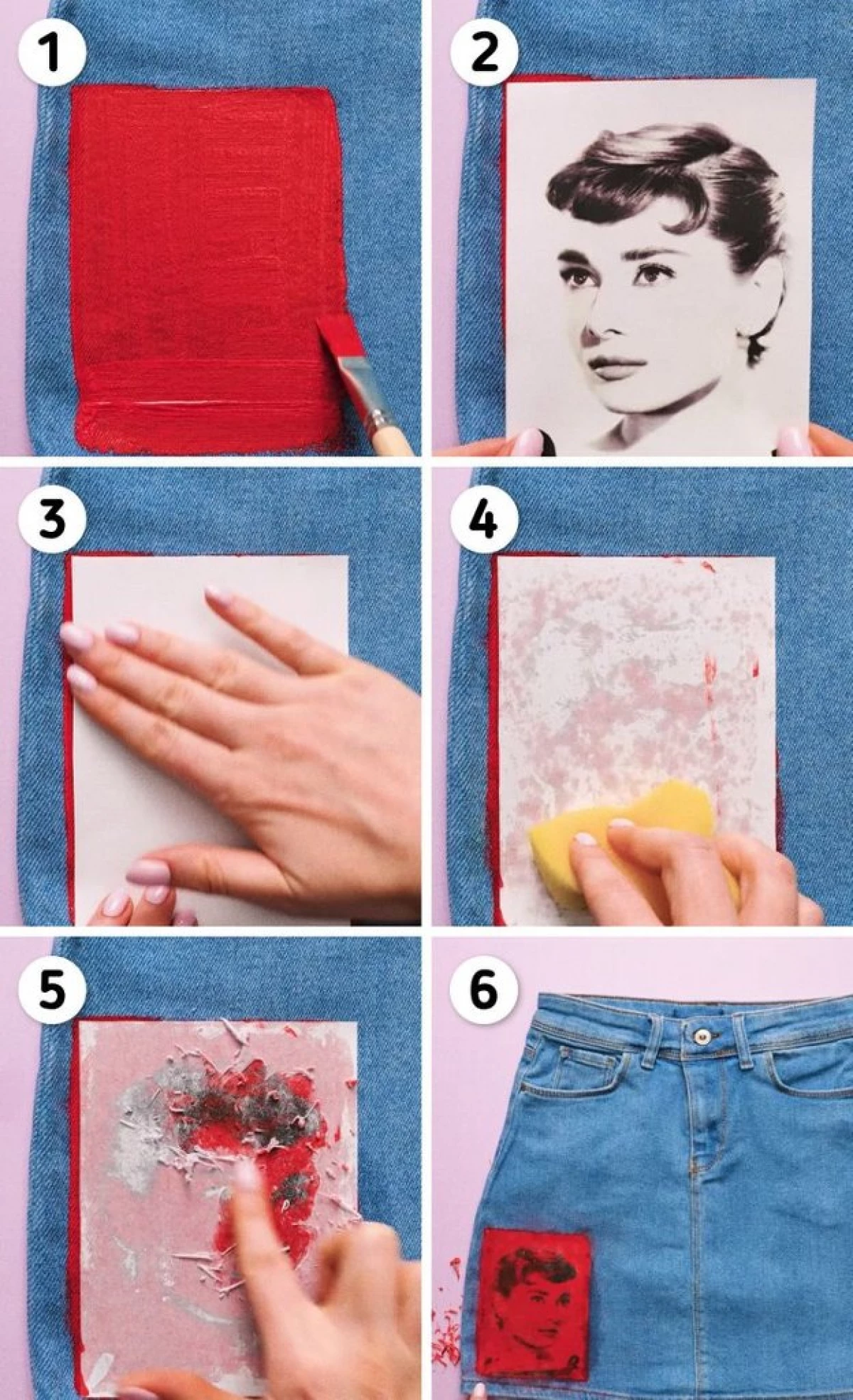 Cómo actualizar la ropa con pintura. 19693_6