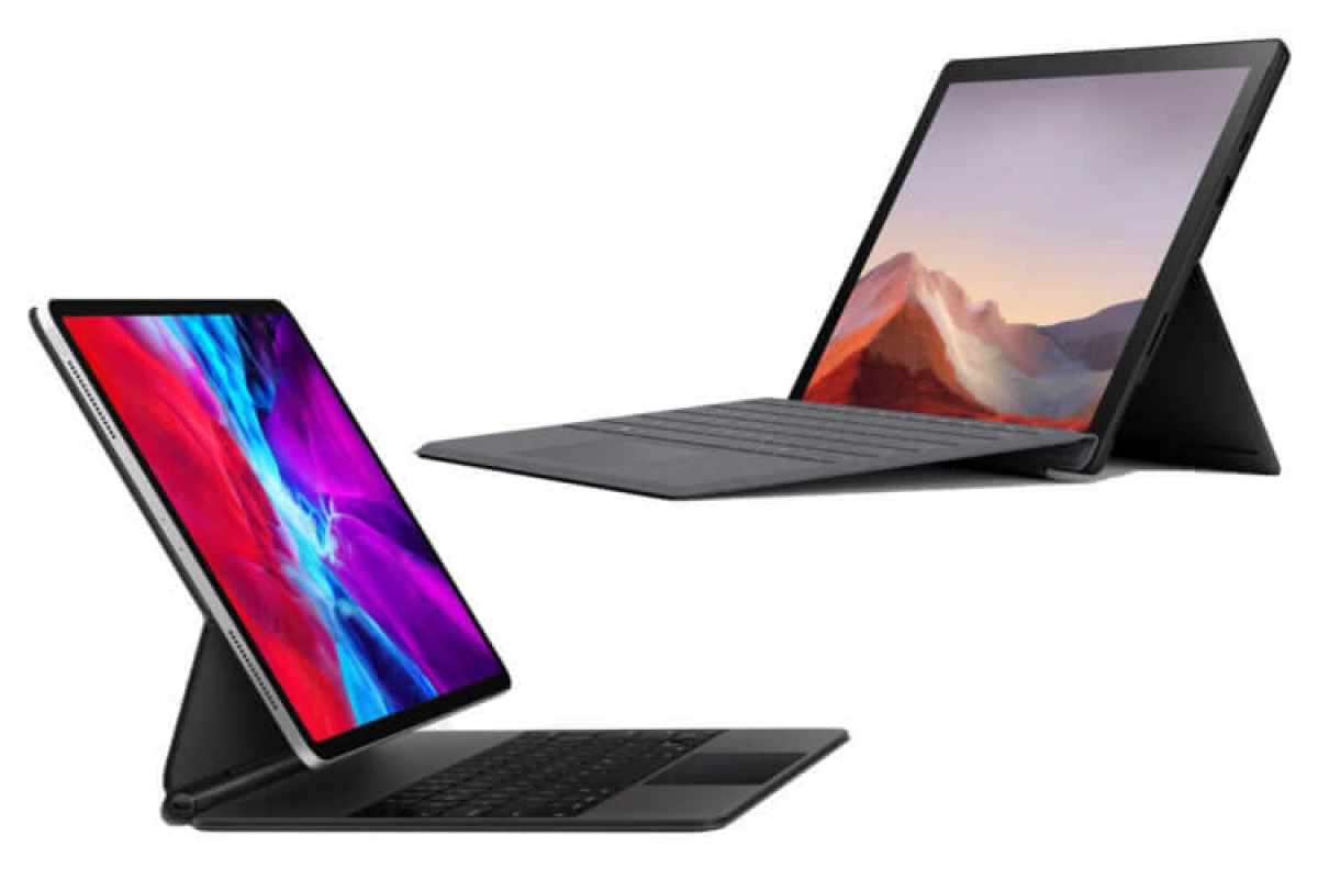 هذا يفشل: Microsoft سخيف MacBook Pro في الإعلان New Surface Pro 7 20501_3