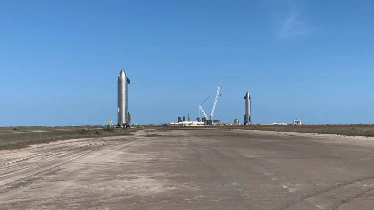 Brama do Marsa. Na półmisku testowym SpaceX SpaceX w Boca Chica, 2 statek kosmiczny - SN9 i SN10 20973_5