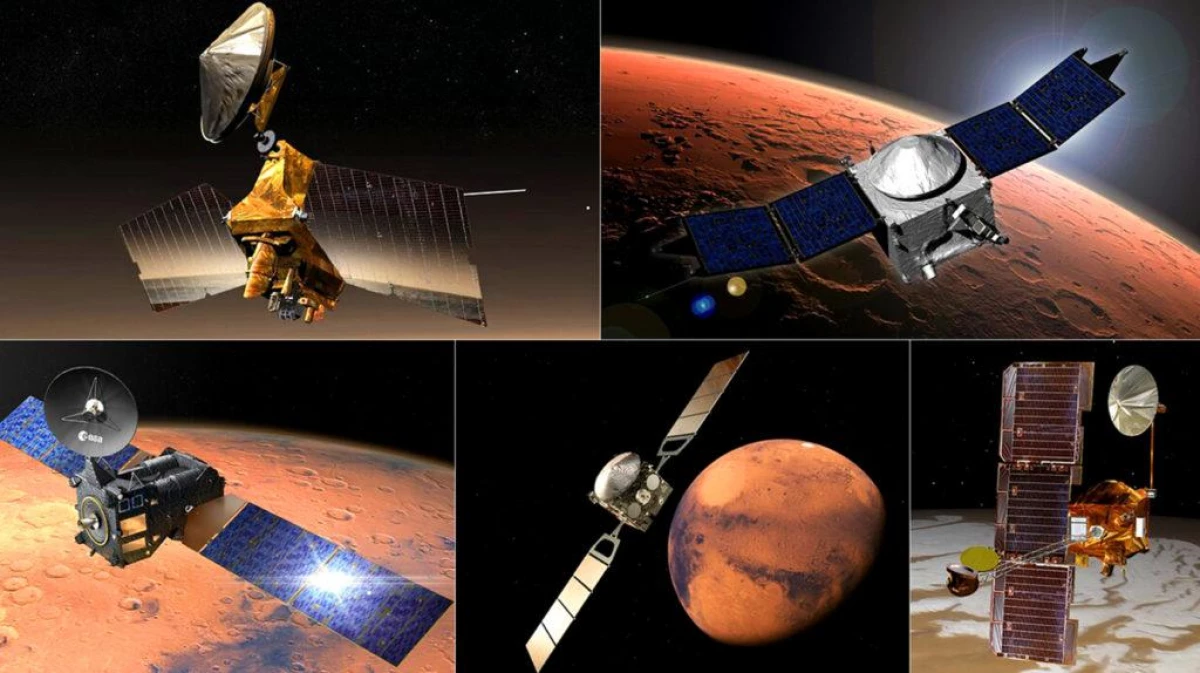 Sieť Martian Relé spája Zem s NASA Marschodes 21477_2