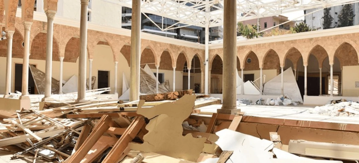 Restarigo de Bejruto: La eksplodo en la haveno damaĝis centojn da historiaj konstruaĵoj - sed la krizo malhelpis ilin denove 21650_11