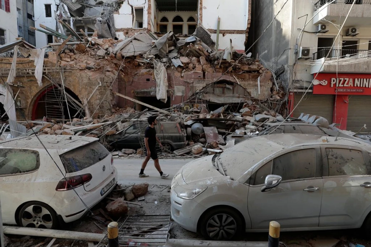 Αποκατάσταση της Βηρυτού: Η έκρηξη στο λιμάνι κατεστραμμένο εκατοντάδες ιστορικά κτίρια - αλλά η κρίση τους εμπόδισε και πάλι 21650_3
