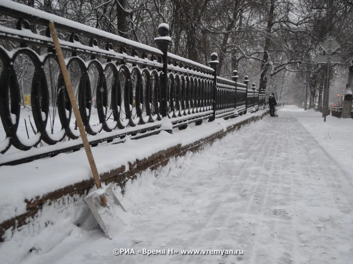 Депутатите на Гортем проверяват качеството на събирането на сняг в Нижни Новгород и съветските райони 22014_1