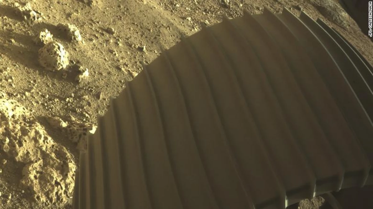 Marso Pati NASA pèseverans Pase foto ki gen koulè pal soti nan Mas 22303_2