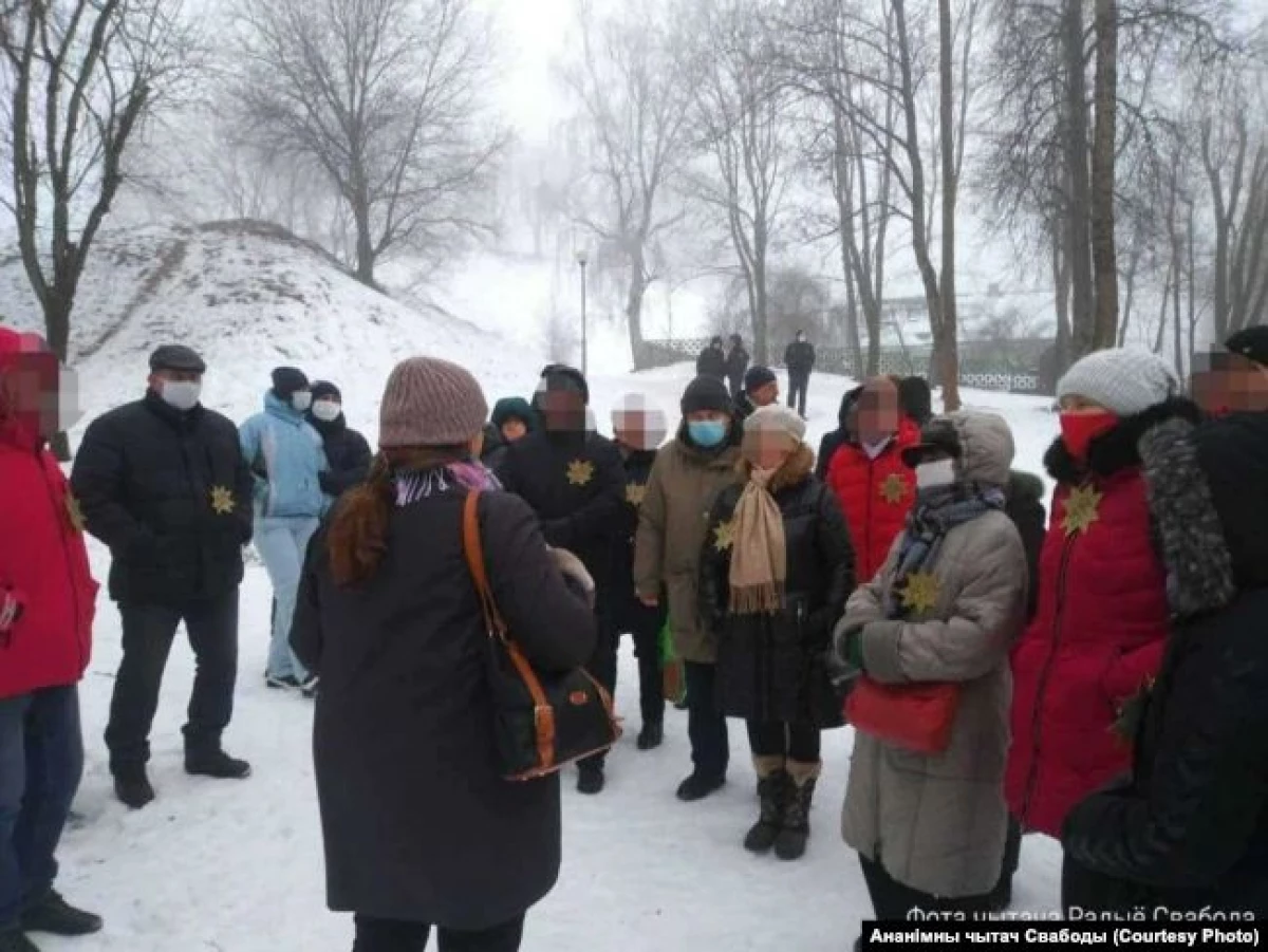 I Novogrudok ble en kvinne gitt 10 dager for å delta i ekskursjonen om Holocaust 23039_2