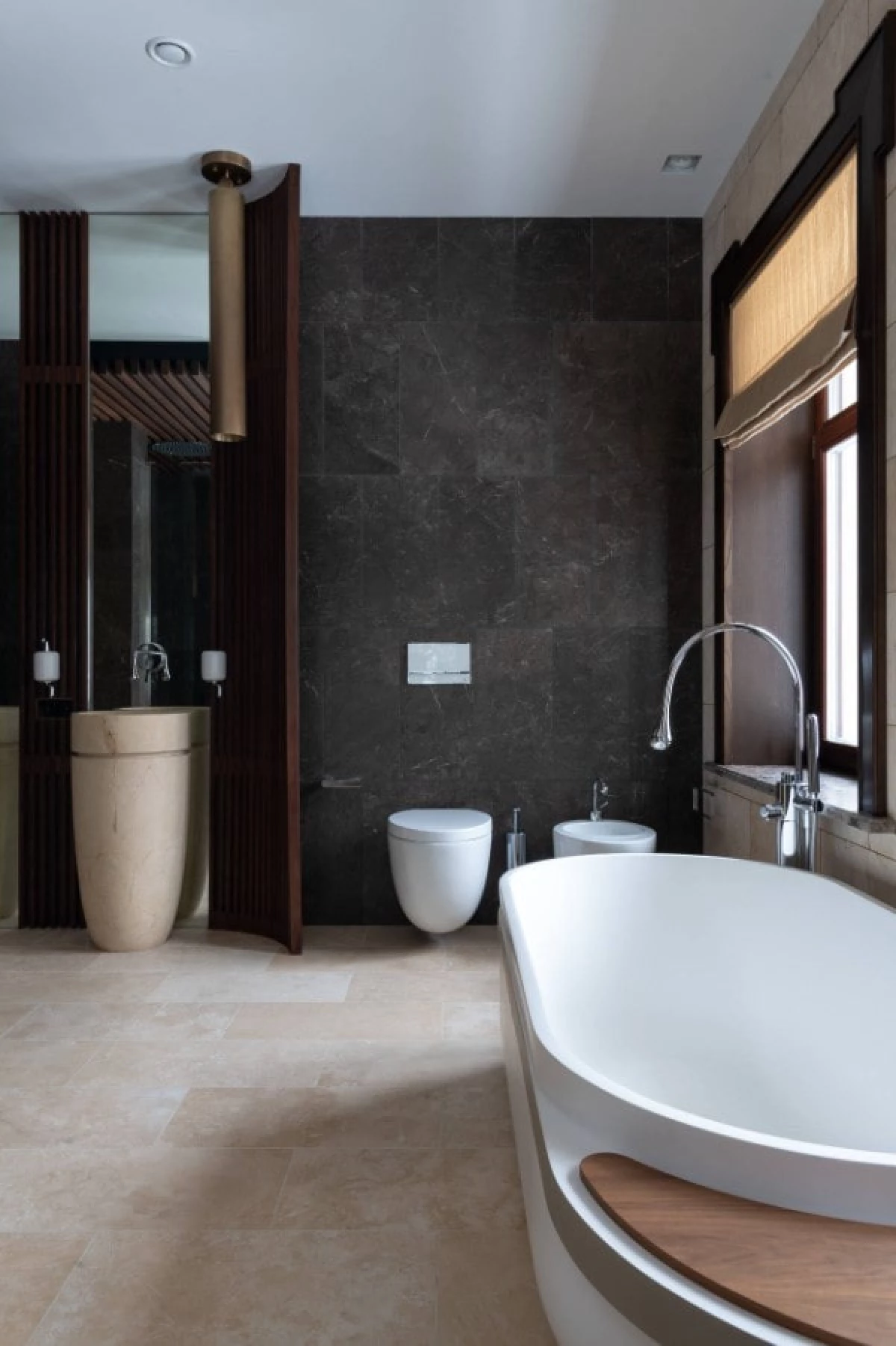 עיצוב חדר אמבטיה ב 2021 (70 תמונות) - מגמות והמלצות לרישום 23378_10