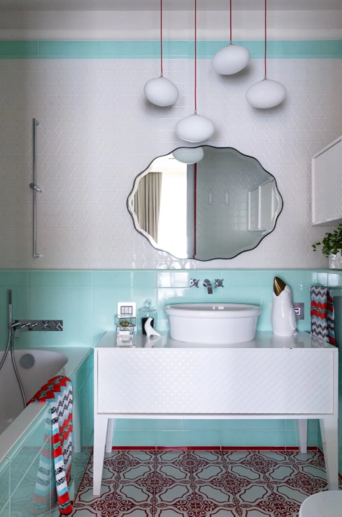 עיצוב חדר אמבטיה ב 2021 (70 תמונות) - מגמות והמלצות לרישום 23378_13