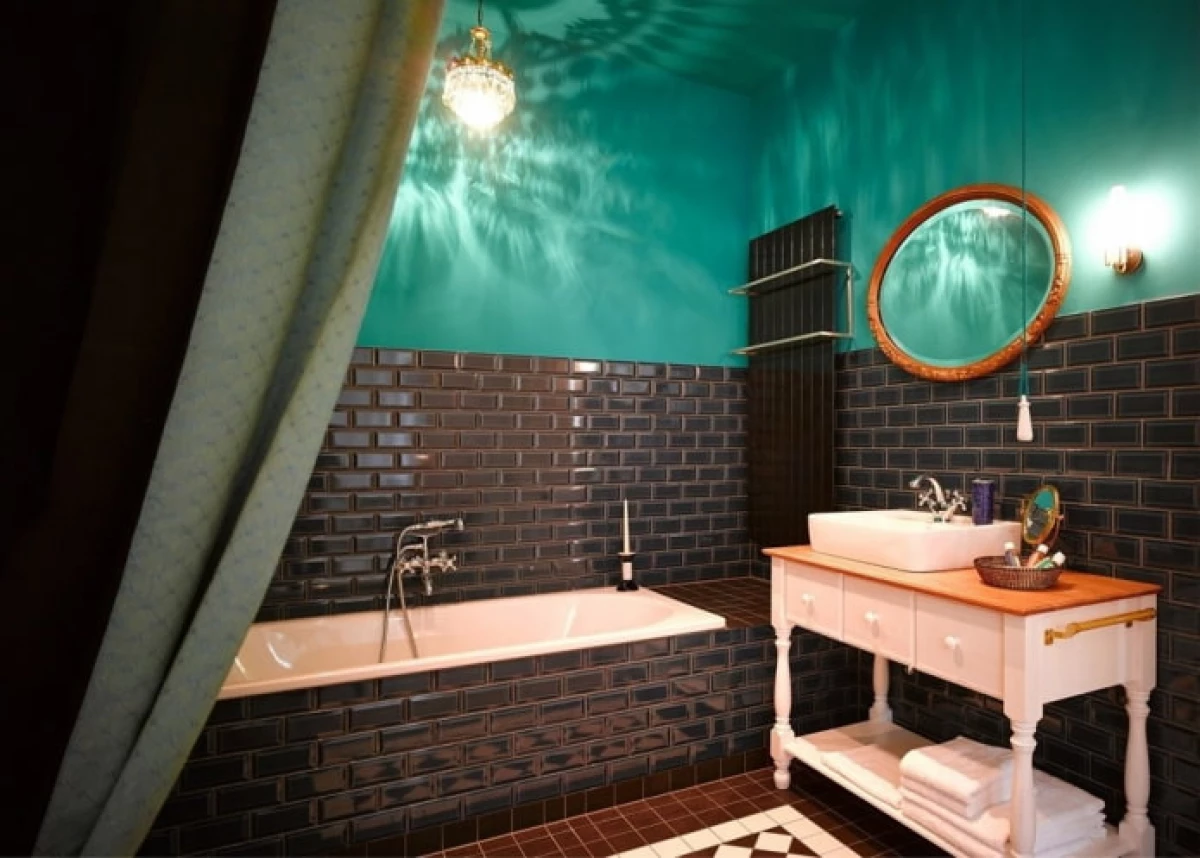 עיצוב חדר אמבטיה ב 2021 (70 תמונות) - מגמות והמלצות לרישום 23378_16