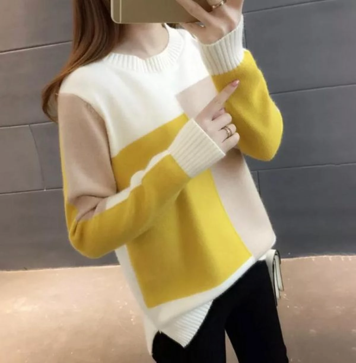 Hvordan man ser slankere i en sweater 23765_19