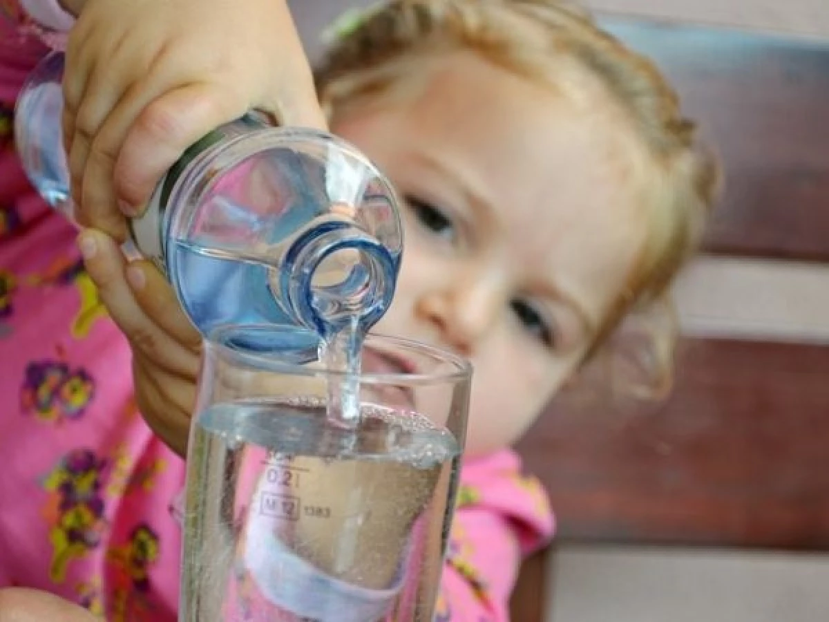 Опыты с водой для детей