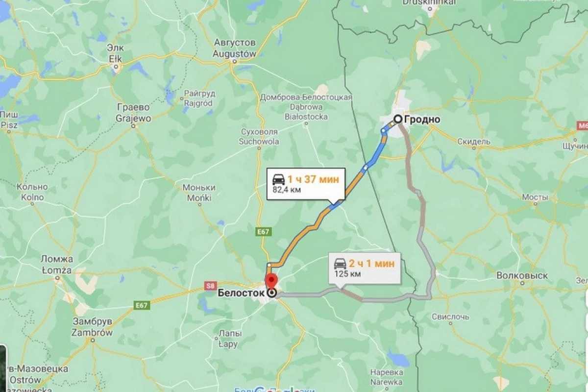 In plaas van 40 km nou byna 500: Watter vragmotorbestuurders het vertel van die beperkings by vertrek uit Belarus 24469_2