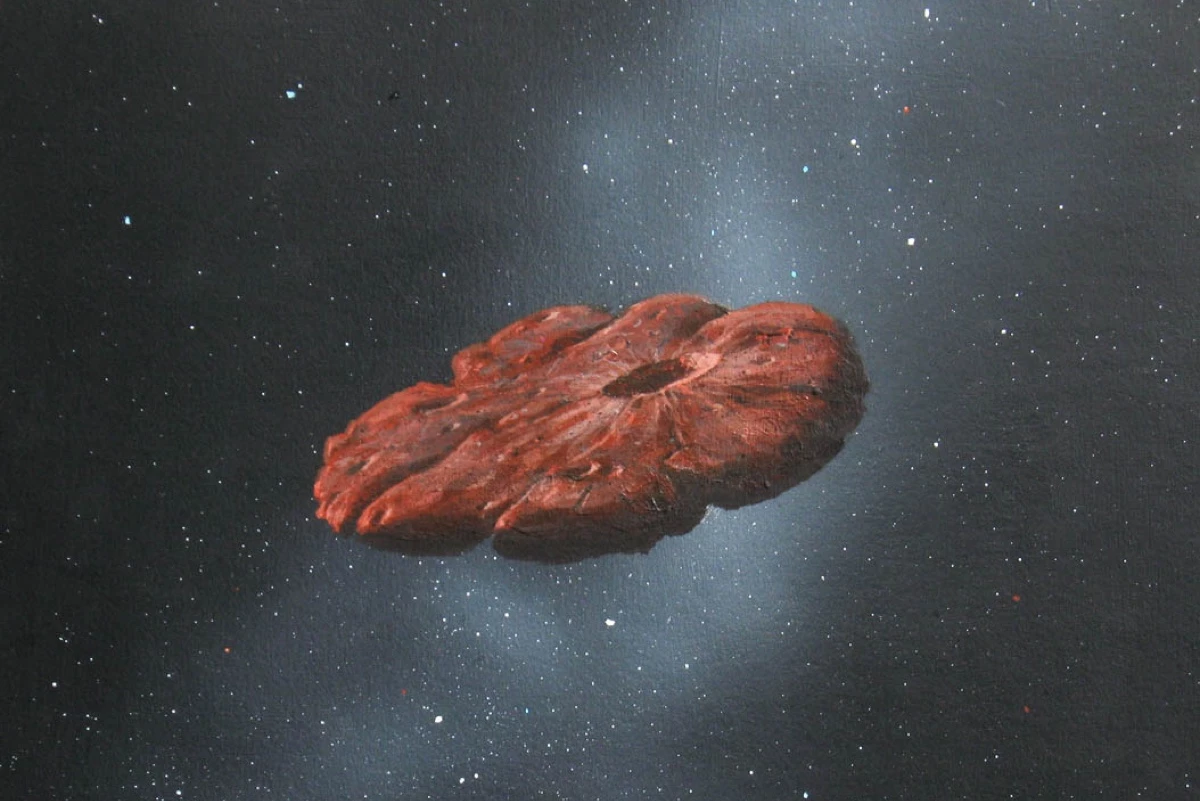 سیارک بین ستاره ای می تواند یک بقایای سیاره باشد 24990_1