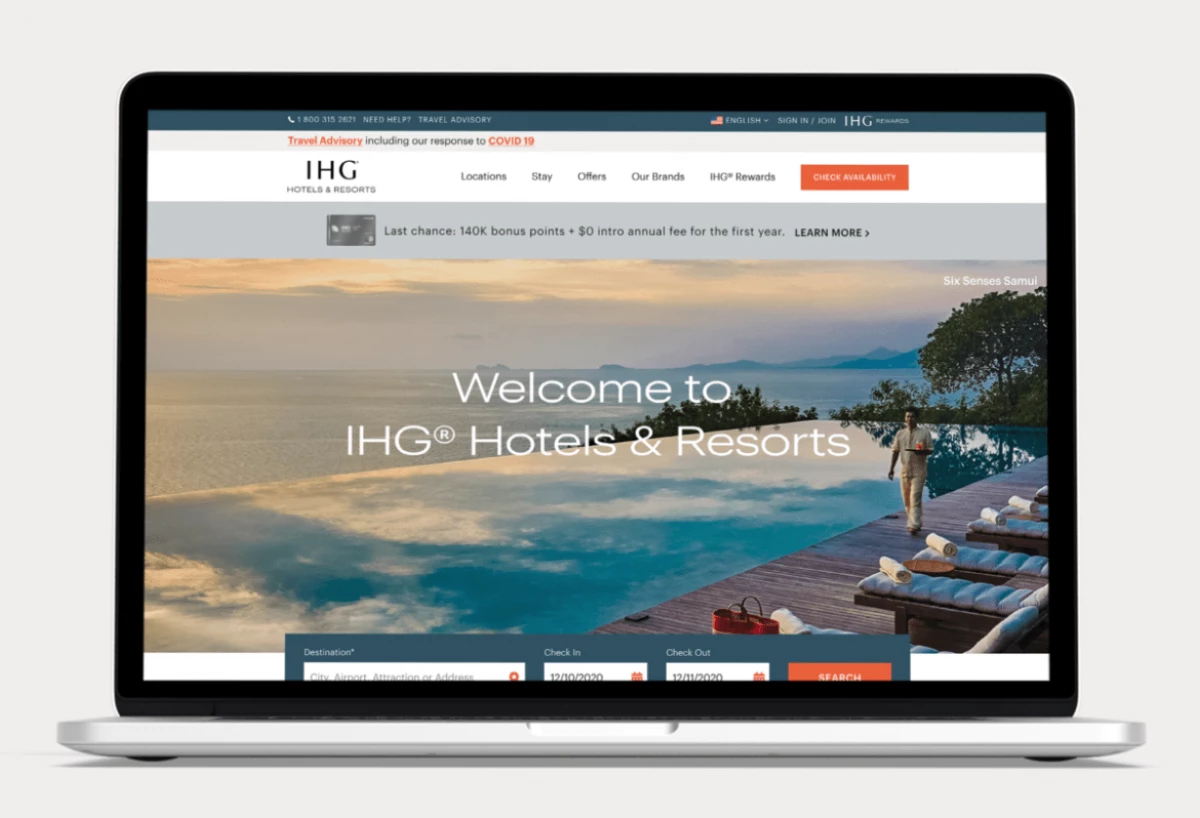 IHG Hotels en resorts fernijt har Master Brand 3301_4