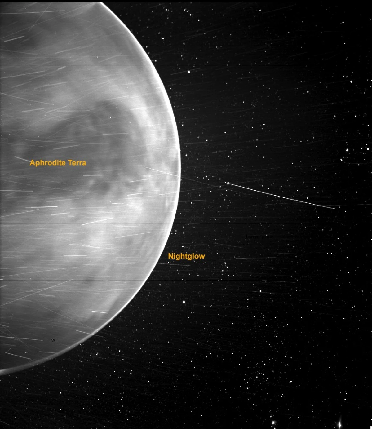 Ife site na Venus, South Solar Rose hụrụ ihe o nweghị: o jisiri ike ileba anya na igwe ojii 4446_2