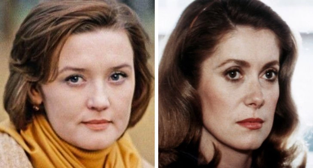 What did Soviet and foreign actresses look like in the same age 5210_17