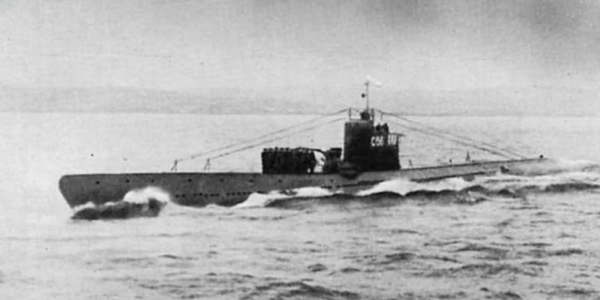 Ako ponorka C-56 17-krát 