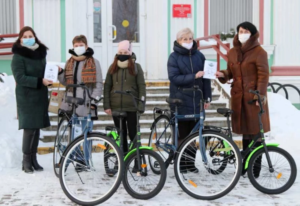 在Dyatlovsky地区，工会的社会服务在冬季举行了4辆自行车 5583_3