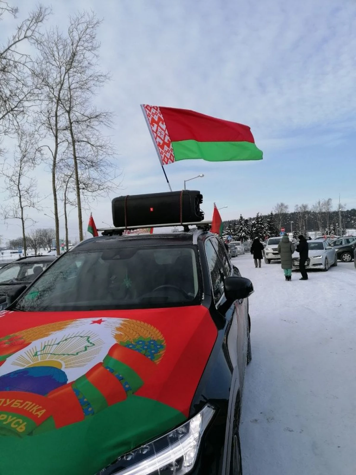 Områden gick på en promenad, Liqui Moly vägrade att sponsra världscupen i Vitryssland: Chronicle of Frosty Sunday 675_9