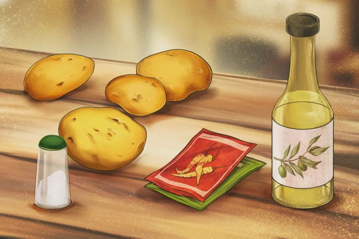 كيفية طهي رقائق البطاطس في المنزل 7356_1