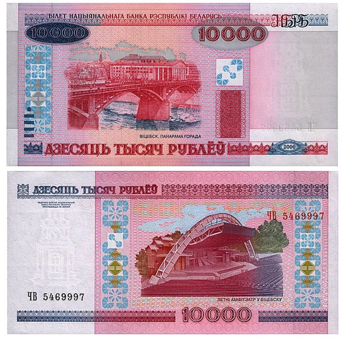 Хрониката на паричните сметки за 26-годишната история на Беларус 7938_7