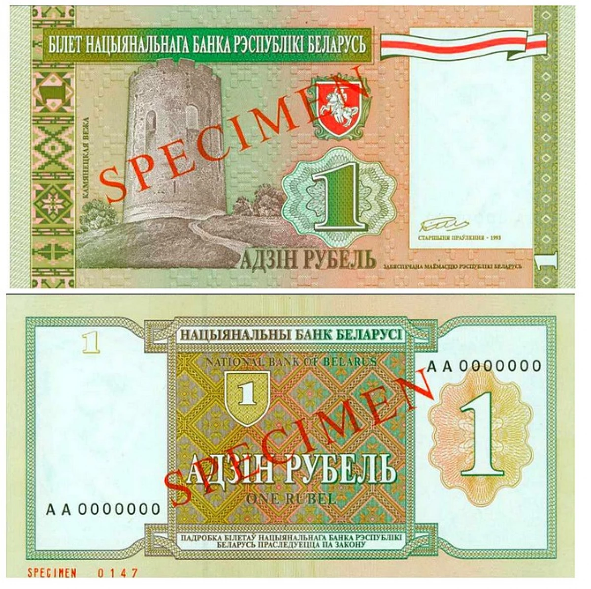 Kronika novčanih računa za 26-godišnju povijest Bjelorusije 7938_8