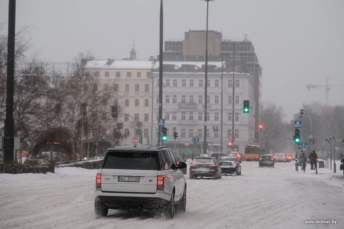 I Warszawa rekord sedimenter. Hvordan den polske hovedstad oplever et kraftigt snefald 9135_5