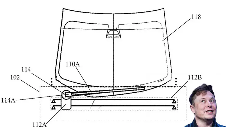 Tesla patenteou um copo incomum para seu roadster 10190_1